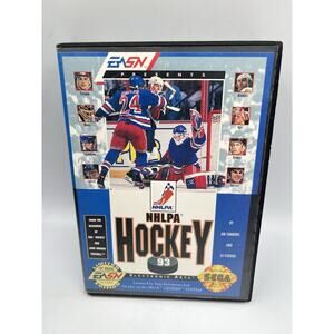 Sega Genesis NHLPA Hockey 93 Complete w/Manual